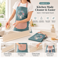 SplashShield Sink Guard + Chef's Apron Combo